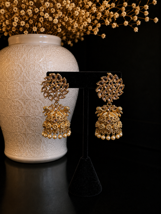 Noor Mahal Jhumkas