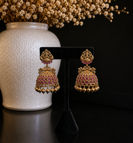 Temple Jhumkas