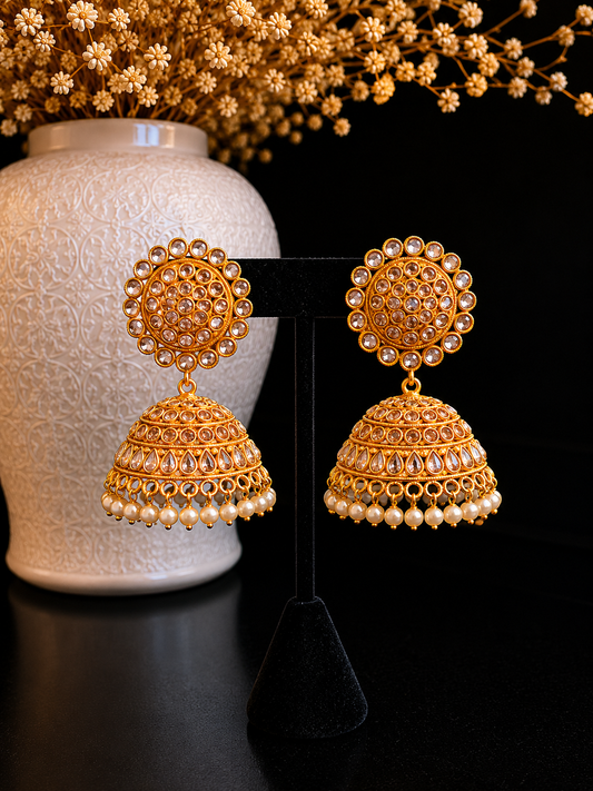 Noor Mahal Jhumkas